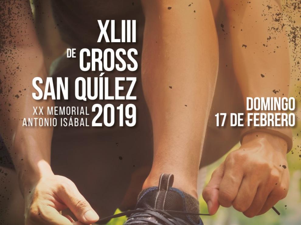 Binéfar celebra la XLIII edición del Cross de San Quílez - XX Memorial Antonio Isábal, el 17 de febrero