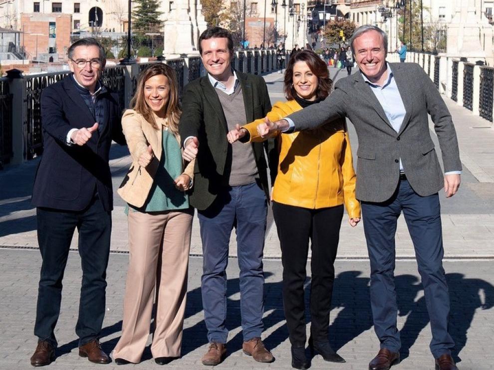 Casado respaldará en Huesca este sábado la candidatura de Alós a la Alcaldía
