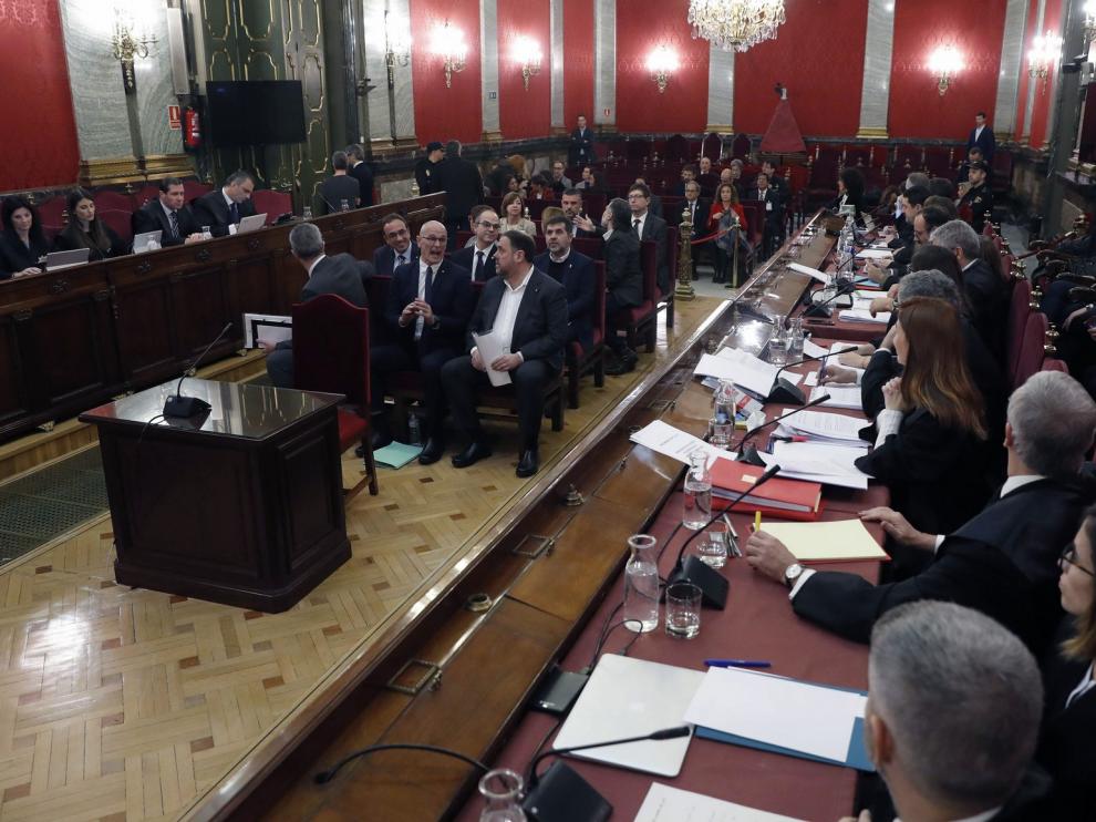 Los acusados del procés critican "falta de imparcialidad"