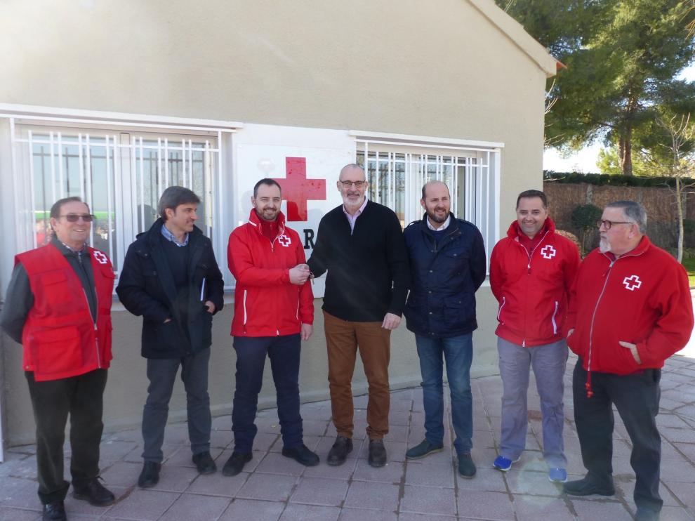 El ayuntamiento de Monzón cede a Cruz Roja el edificio de oficinas de la antigua Alvisa