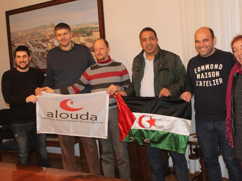 Ricardo de la Fuente, embajador altoaragonés en el Sahara Marathon