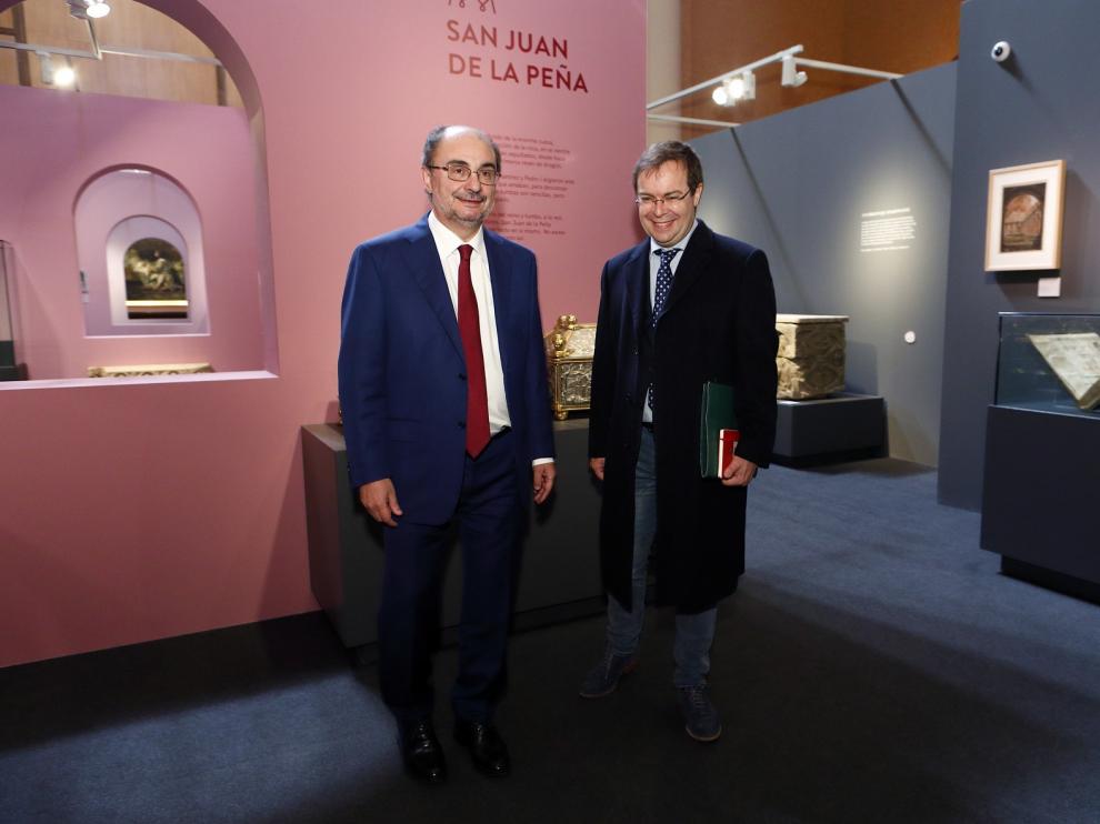 Javier Sierra elogia la exposición "Los Panteones Reales de Aragón"