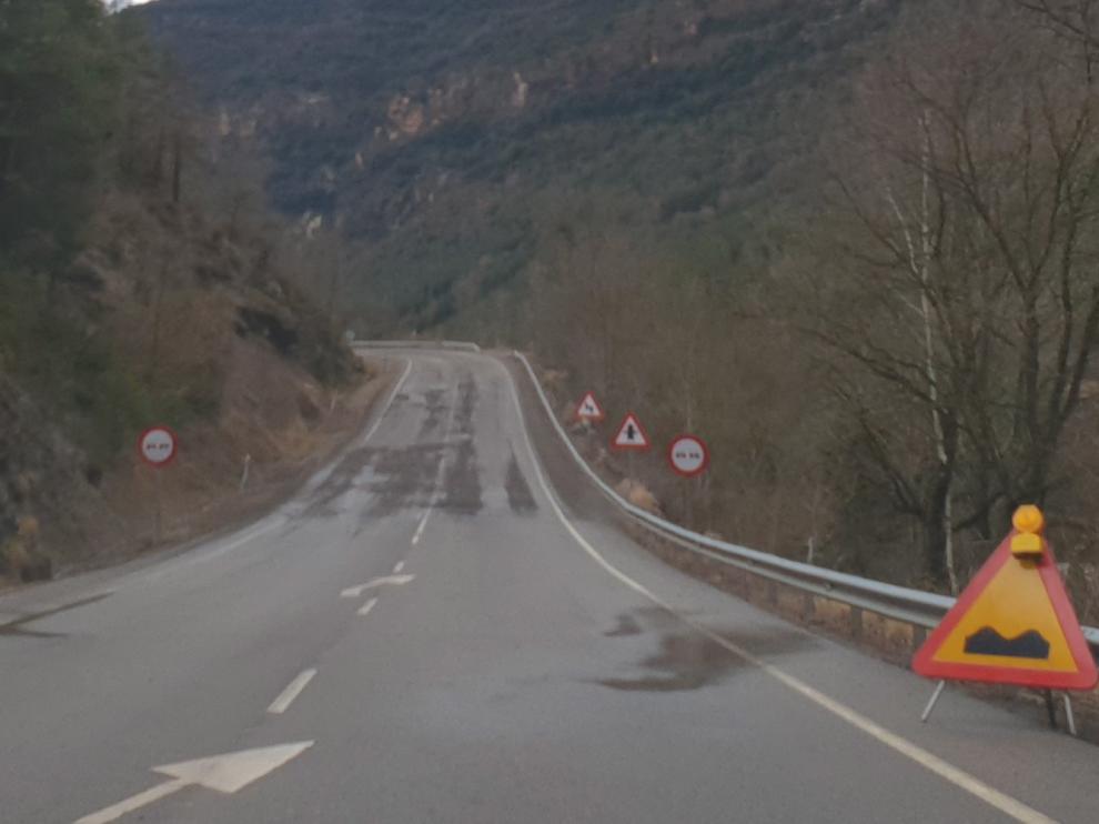El PP formaliza en las Cortes su denuncia por el estado de la A-139 de Santaliestra a Morillo de Liena