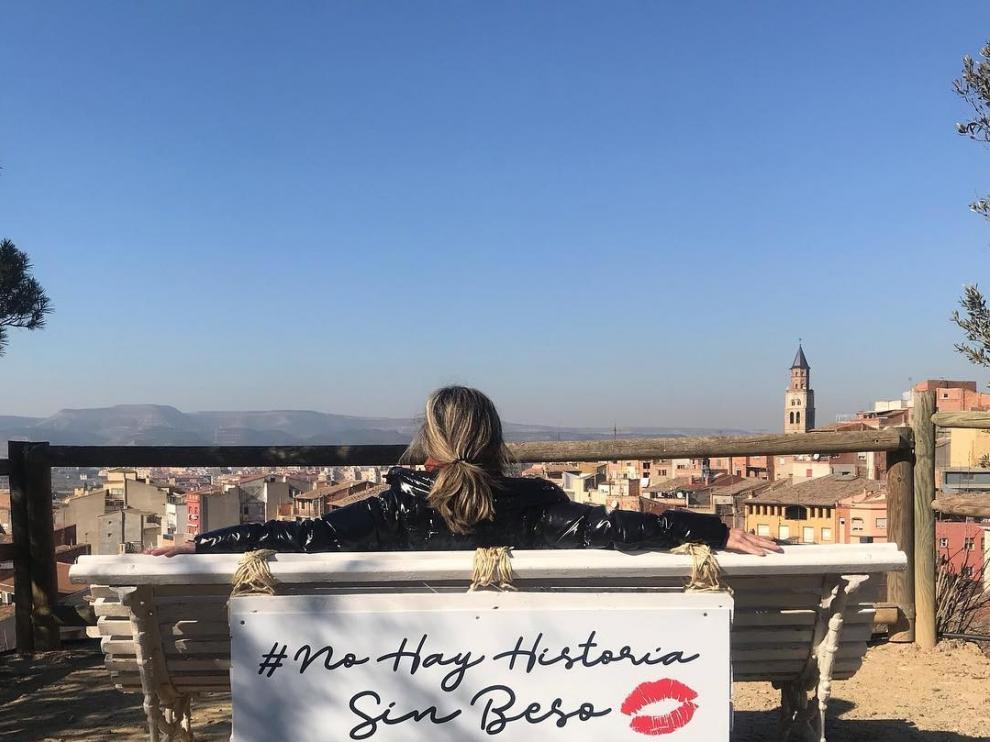 "No hay historia sin beso", una declaración de amor al casco antiguo de Fraga