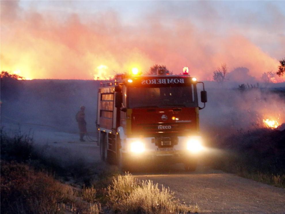 El Servicio de Bomberos de Huesca aumentó en 2018 sus salidas de la ciudad
