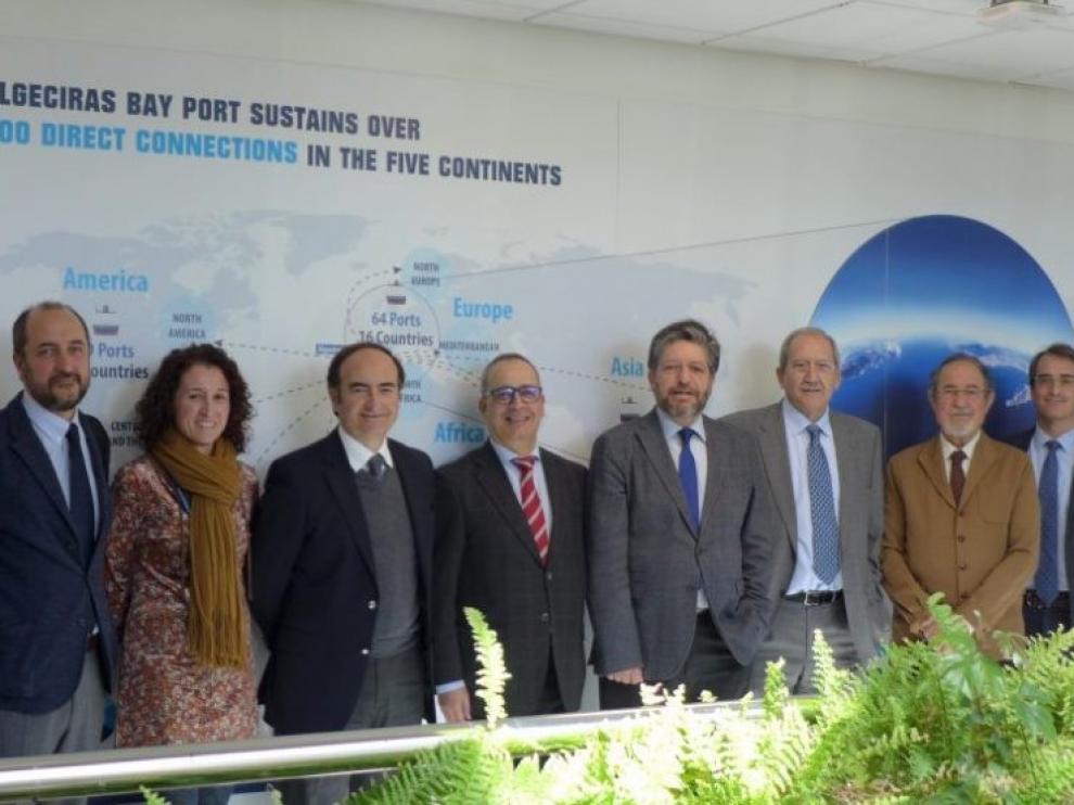 Aragón, Adif y Algeciras reivindican el corredor central hasta Zaragoza