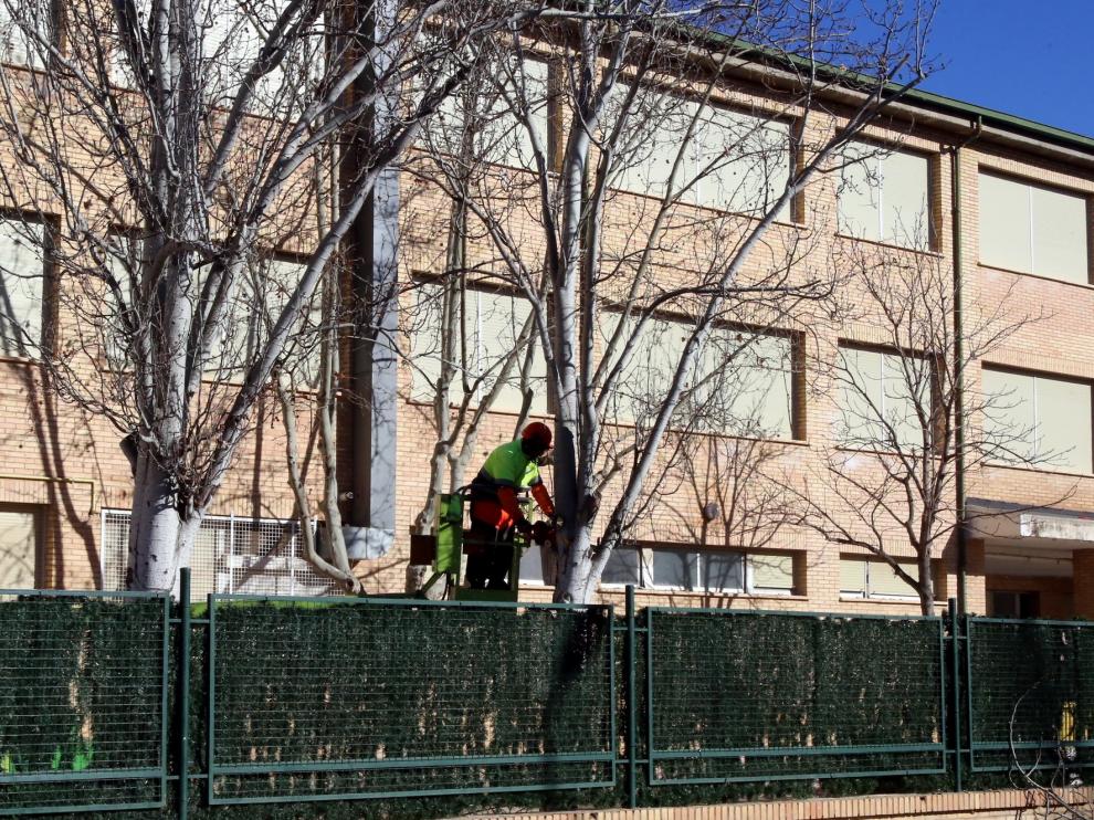 Tala en el colegio Sancho Ramírez