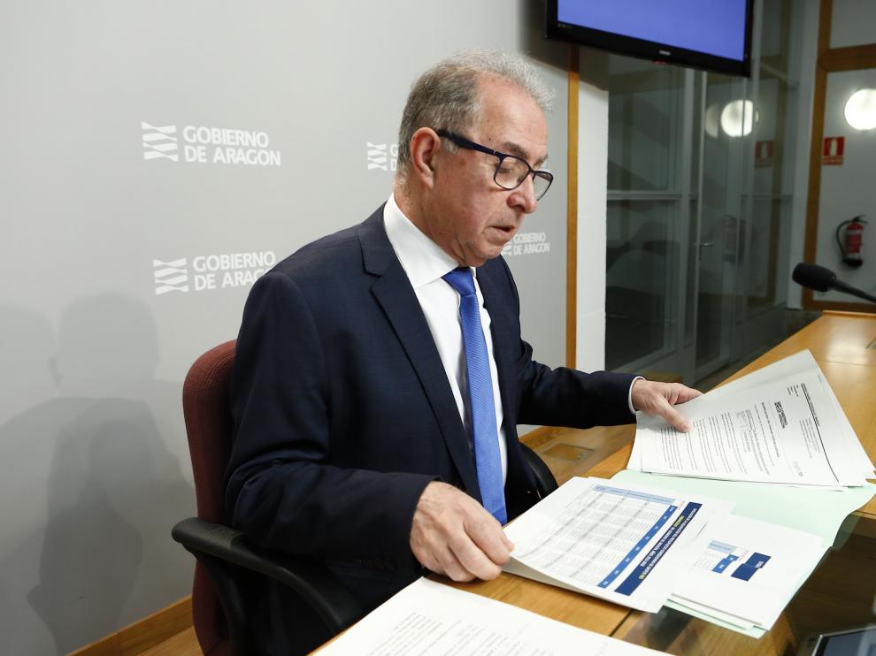 La ejecución presupuestaria en Aragón se situó en el 96 por ciento en 2018