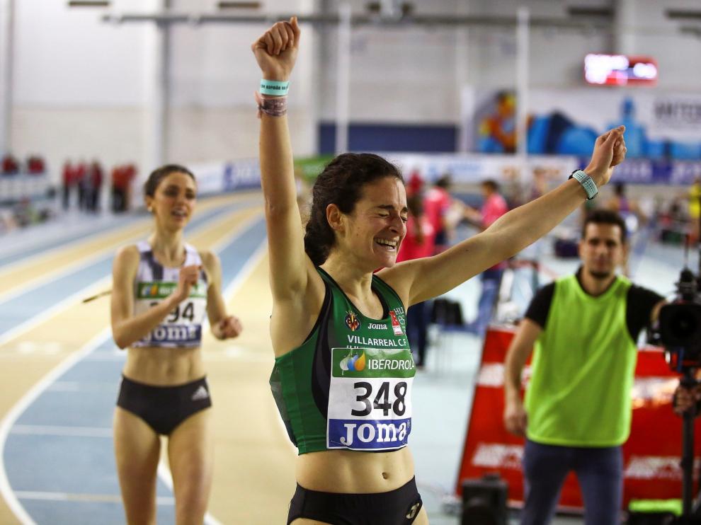 Cristina Espejo, reina de los 3.000 metros lisos: "La primera sorprendida he sido yo"