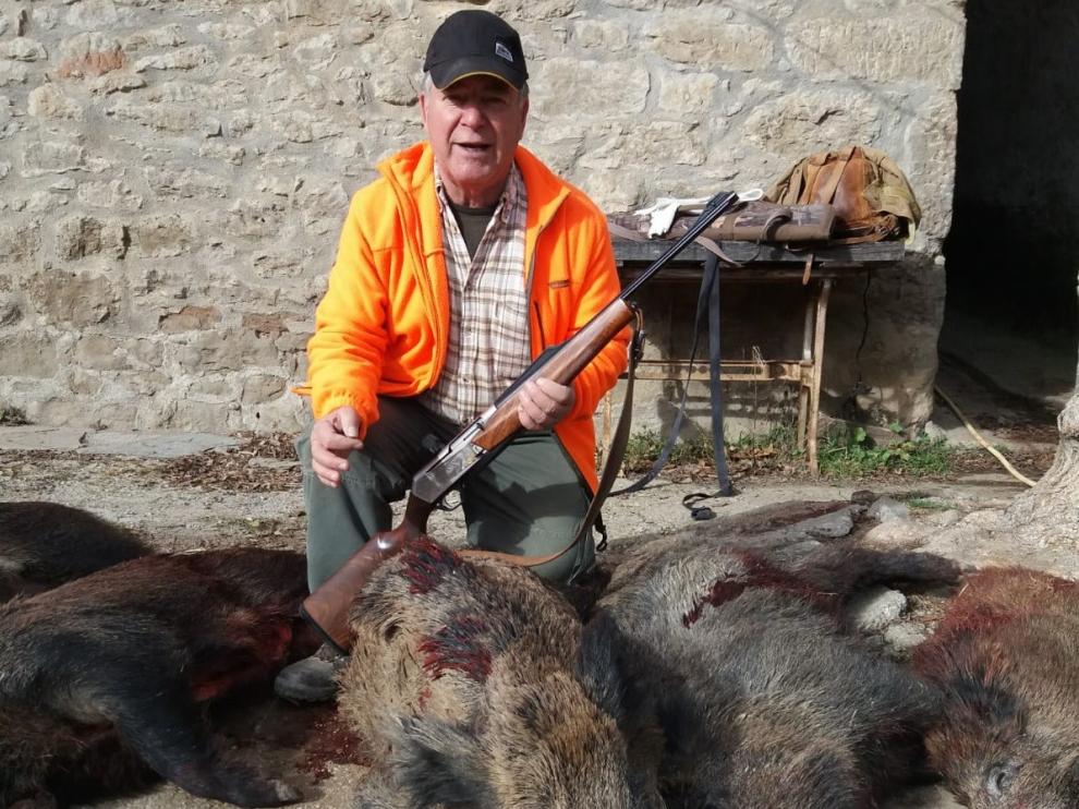 Consternación por la muerte del presidente de la Sociedad de Cazadores de Bárcabo y Almazorre