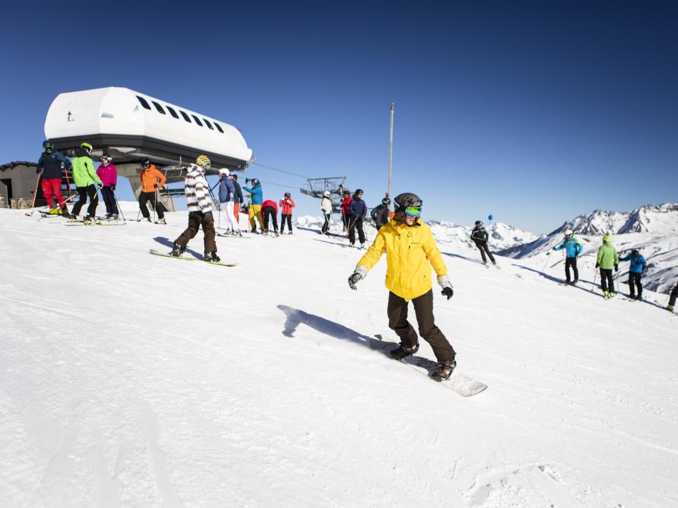 Culmina el mejor fin de semana de lo que va de temporada en las estaciones de esquí del Pirineo