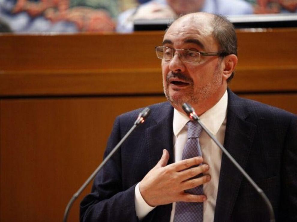 Lambán recuerda a Soro que el PSOE suele apostar por ir solo a las elecciones