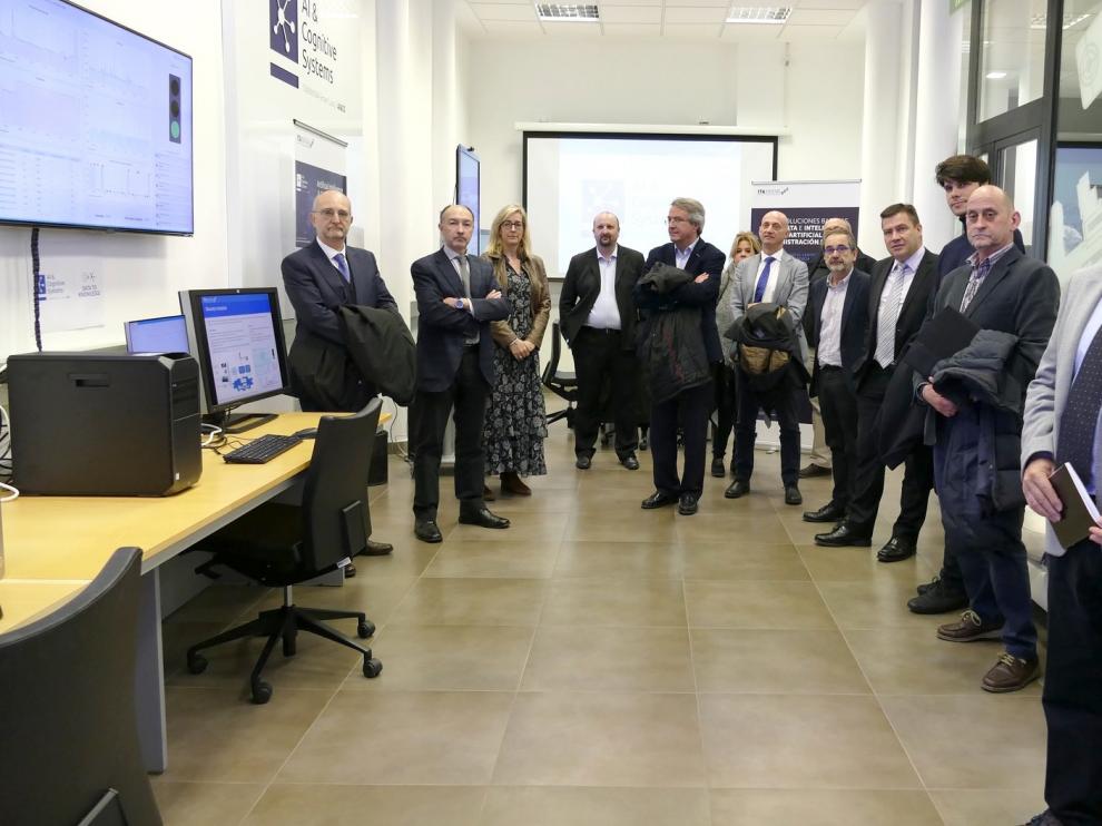 Altos cargos del Gobierno de Aragón reciben formación en ITAINNOVA sobre nuevas tecnologías