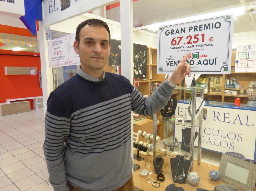 La Bonoloto deja más de 67.000 euros en Barbastro