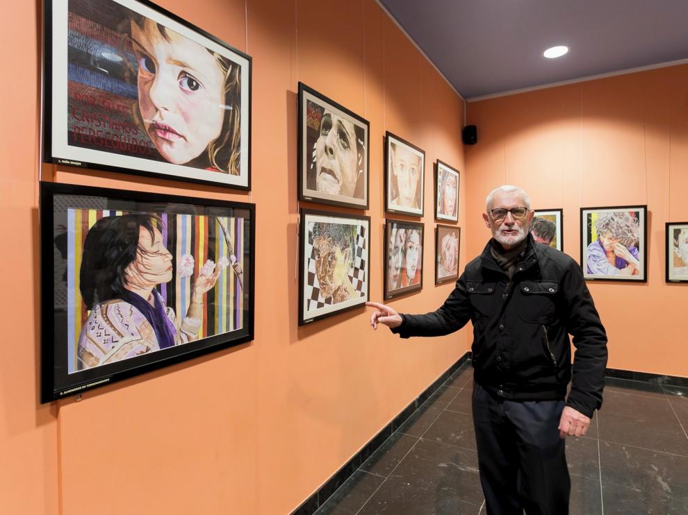 Un viaje por India e Iberoamérica con los "Retratos" de Miguel Sáez