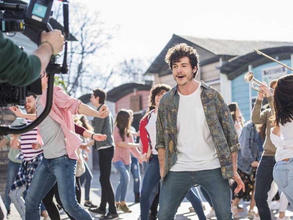 Miki graba en Barcelona el videoclip del tema "La venda"