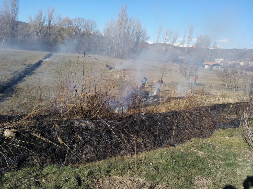 Fallece un hombre en una quema agrícola