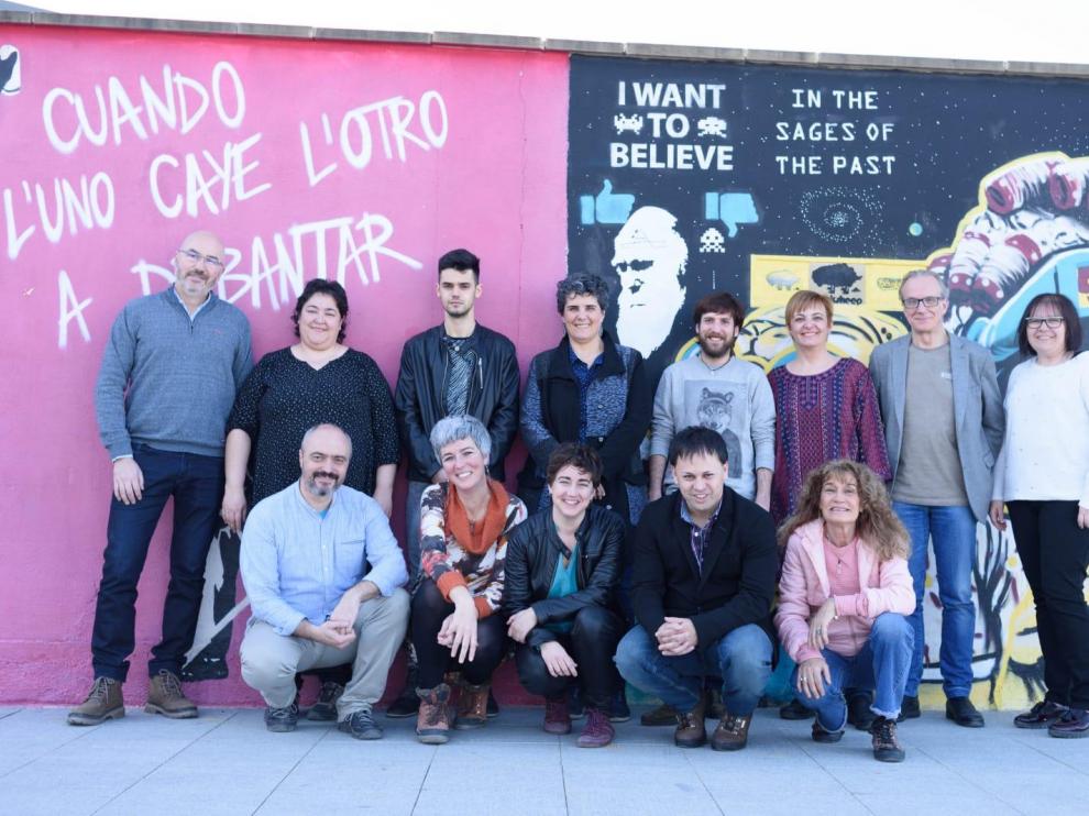 Pilar Novales encabezará la candidatura municipal Con Huesca, respaldada por Podemos, Equo e independientes