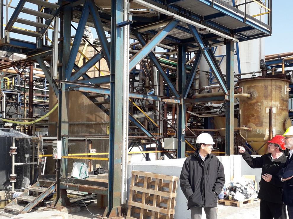 La Química del Cinca muestra las mejoras en las instalaciones tras una inversión de 22 millones de euros