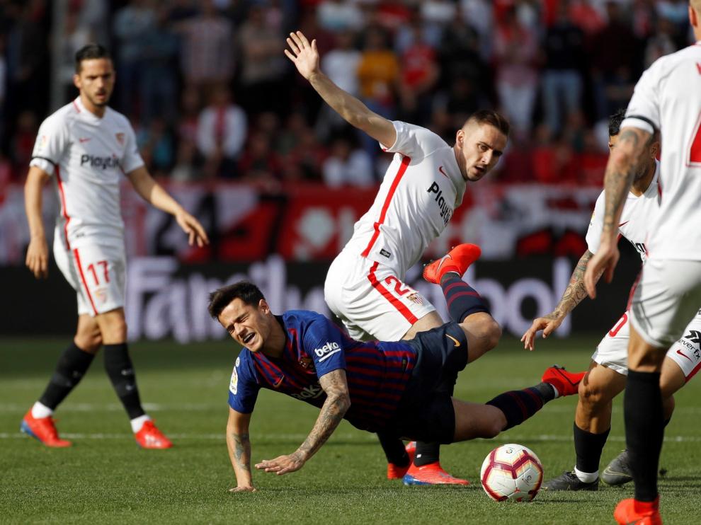 El Sevilla ya se centra en el Huesca