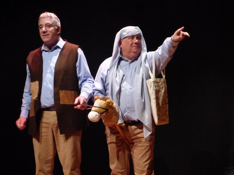 Allegro Teatro divierte al público de la Muestra Amateur de Biescas