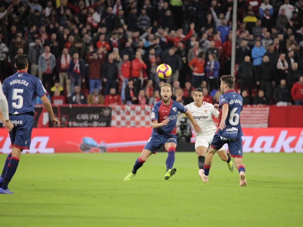 El Huesca sigue teniendo como tarea pendiente sumar ante los equipos de arriba