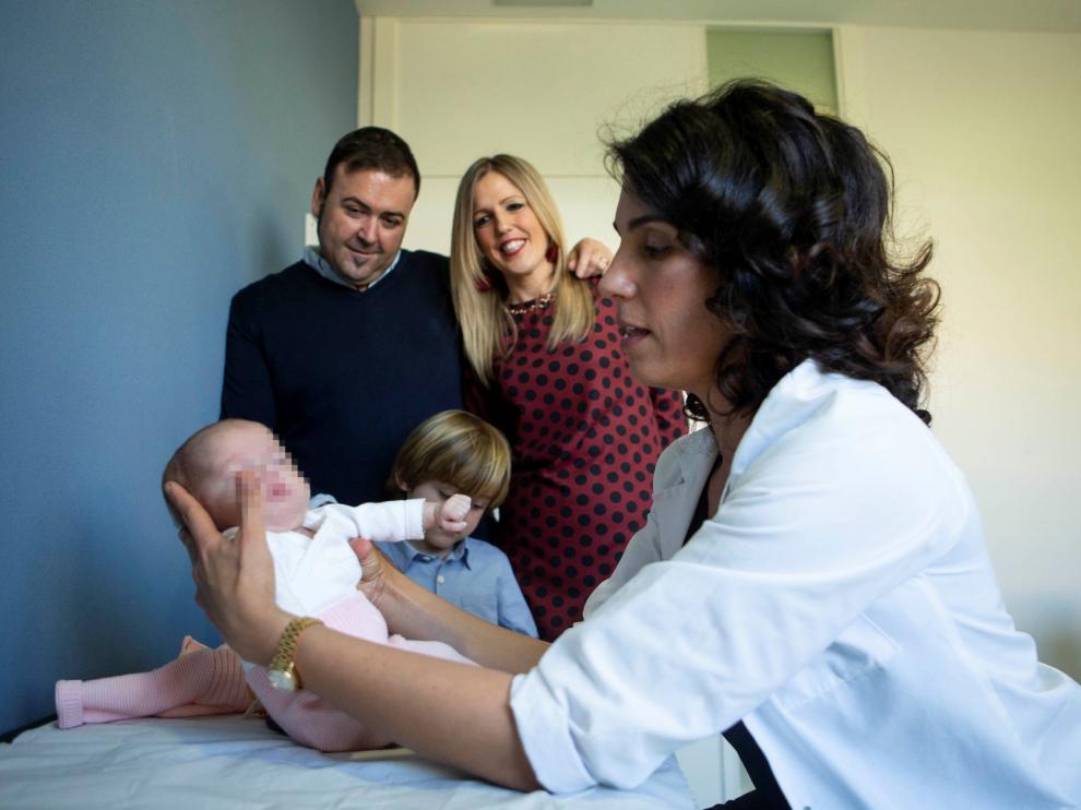 Una bebé aragonesa, "la más pequeña del mundo" en ser operada de corazón