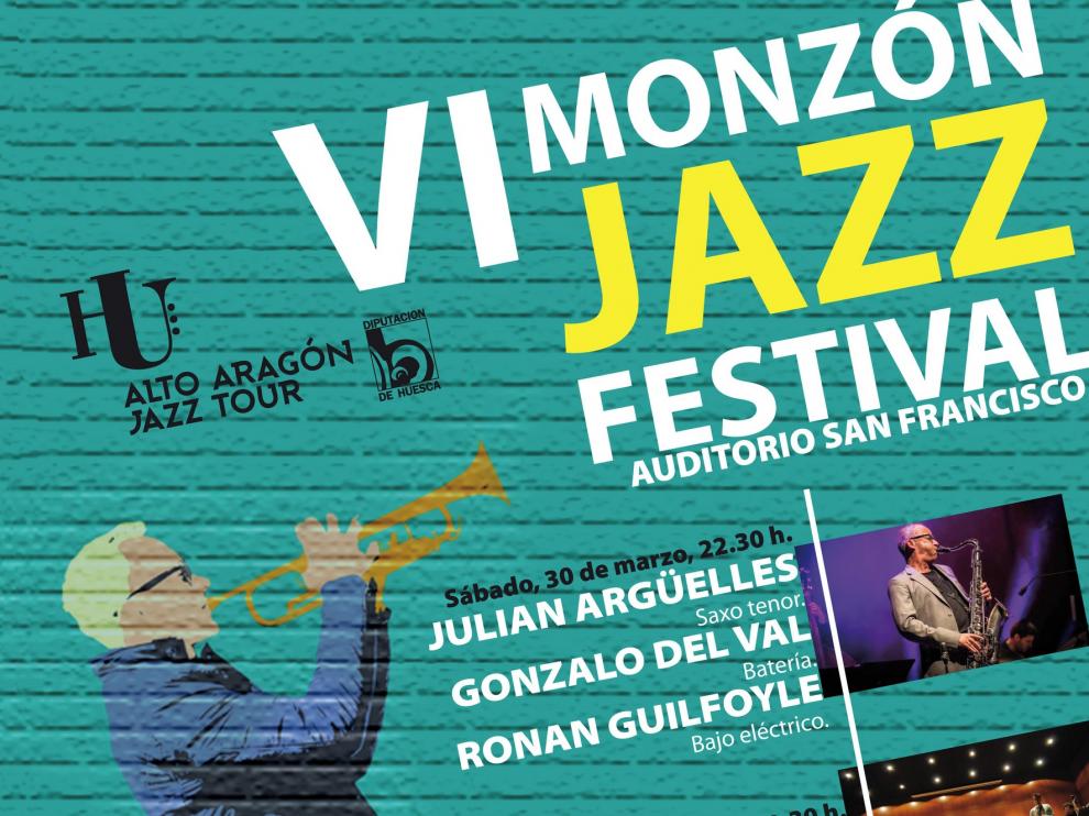 Los saxos de Julián Argüelles y Don Menza sonarán en Monzón