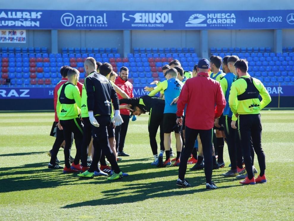 El Huesca ha sumado el doble de puntos que el Sevilla en los ocho partidos de 2019