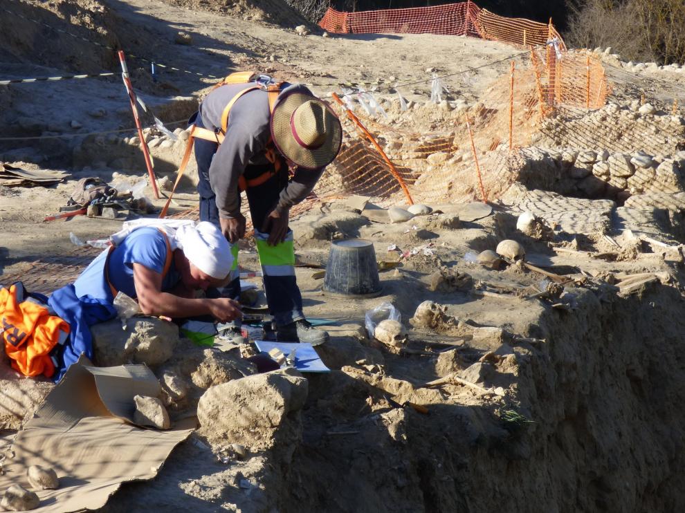 Patrimonio autoriza que prosigan las excavaciones de Barbastro