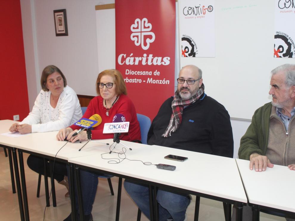Incluyem Barmon, nueva empresa de Cáritas Barbastro-Monzón para ayudar a la inserción
