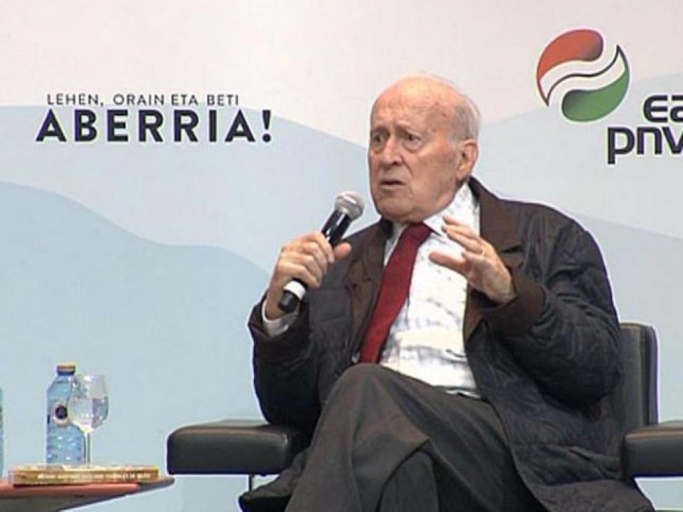 Fallece Xabier Arzalluz, expresidente del PNV durante 22 años