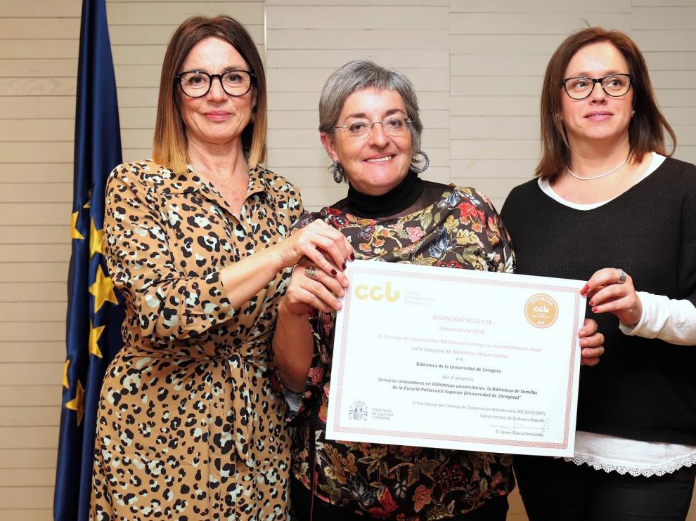 Premio al valor innovador de la biblioteca de Semillas de la Escuela Politécnica de Huesca