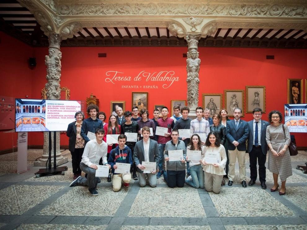 Las Olimpiadas de Geología, Matemática y Biología premian el talento de los jóvenes aragoneses