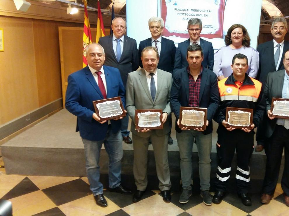 A Lurte y Diario del Altoaragón, Placas al Mérito de Protección Civil de 2018