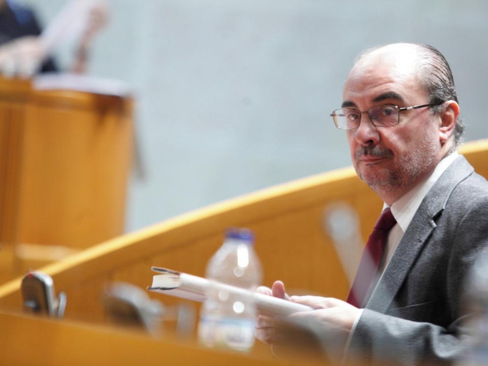 El presidente aragonés Javier Lambán califica su gestión de "prolífica"