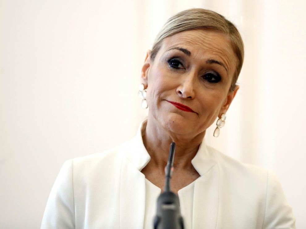 Cristina Cifuentes pide su baja temporal del Partido Popular