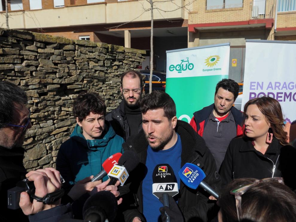 Podemos Aragón ratifica su acuerdo con Equo y lo descarta con IU