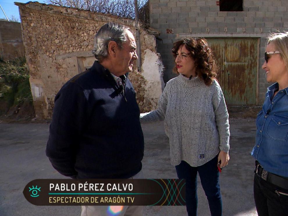 Eva Berlanga muestra su trabajo en el programa de Aragón TV "Nos vemos"