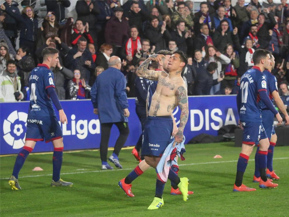 Chimy Ávila, feliz por el triunfo ante el Sevilla: "Lo necesitábamos, por los compañeros y por la gente"