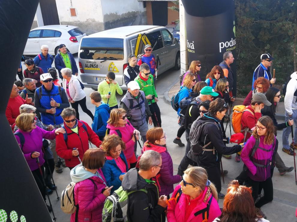 Entarachén-Vols reúne a 250 participantes en su 4ª Marcha Solidaria por Etiopía