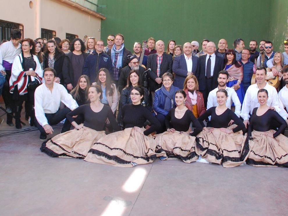 La Ronda de Jotas se viste de gala en Pallaruelo de Monegros para rendir homenaje a Francisco Lasierra