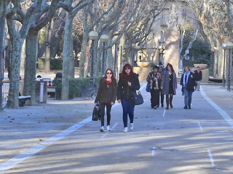 Abierto el nuevo tramo del vial del parque Miguel Servet
