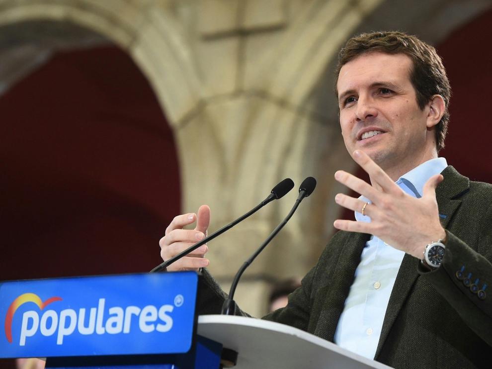Casado afirma que hay una "guerra sucia" contra el PP