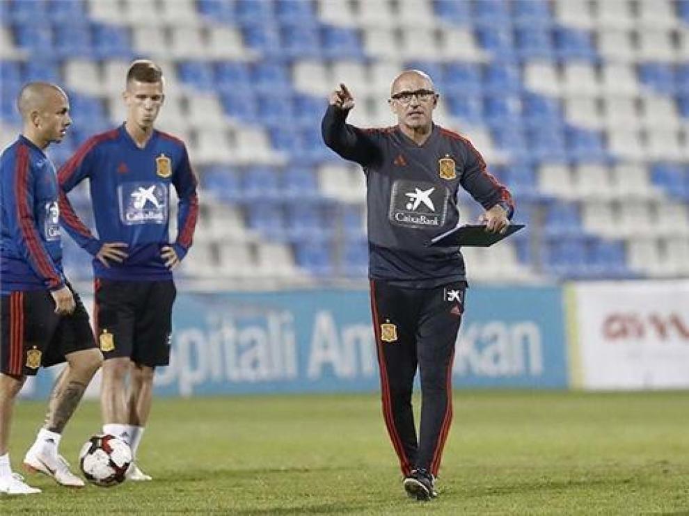 Luis de la Fuente, seleccionador Sub-21 de España: “El Huesca tiene opciones de salvación”