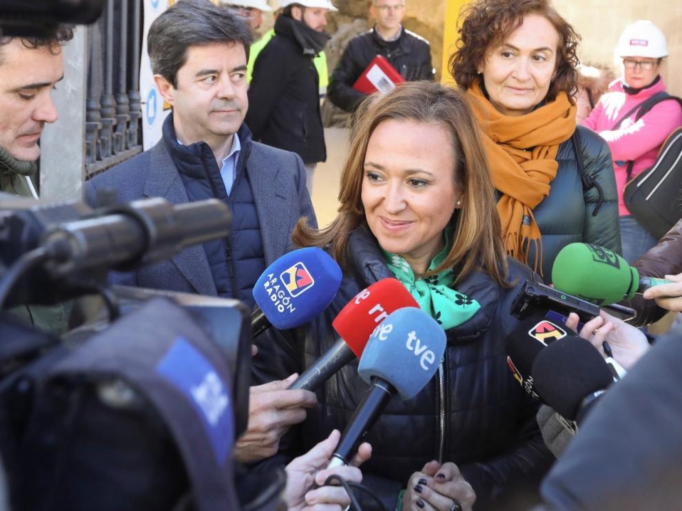 Aragón tacha de "falacias" las palabras de Borrás sobre los bienes de Sijena