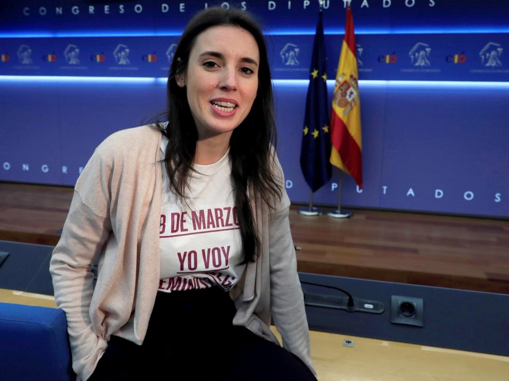 Irene Montero asegura que una mujer sucederá a Iglesias y que eso ocurrirá "pronto"