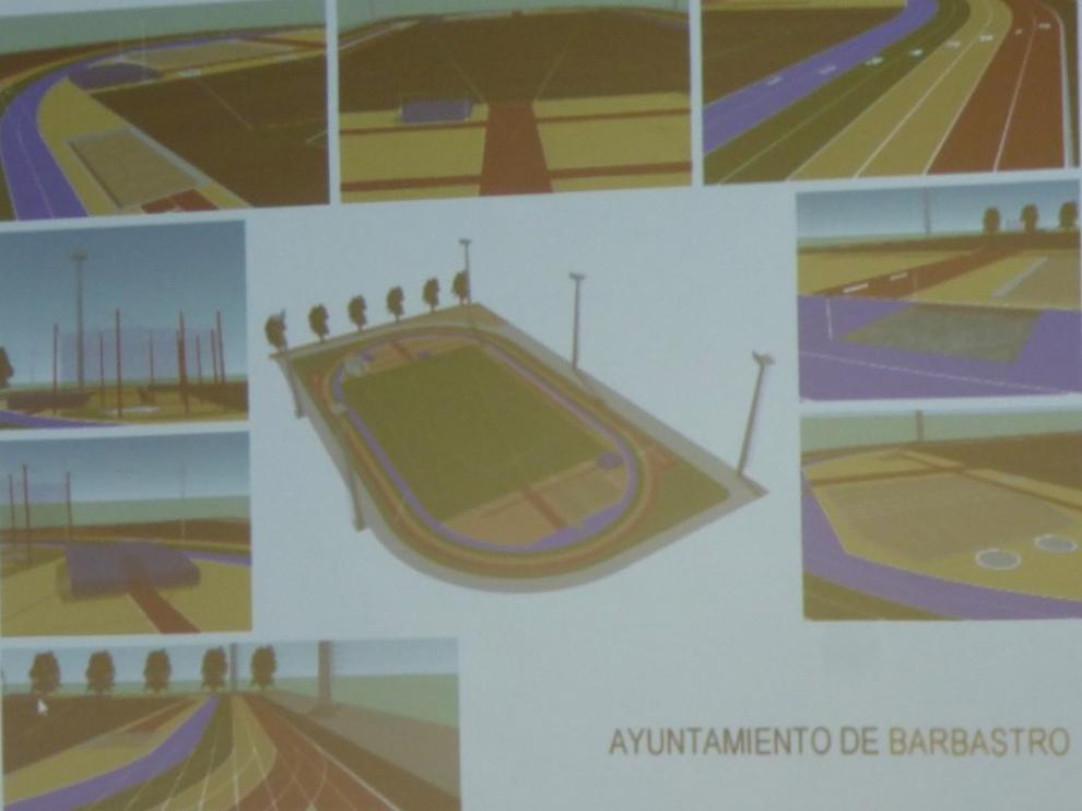 El PP de Barbastro muestra su preocupación por el futuro de las pistas de atletismo