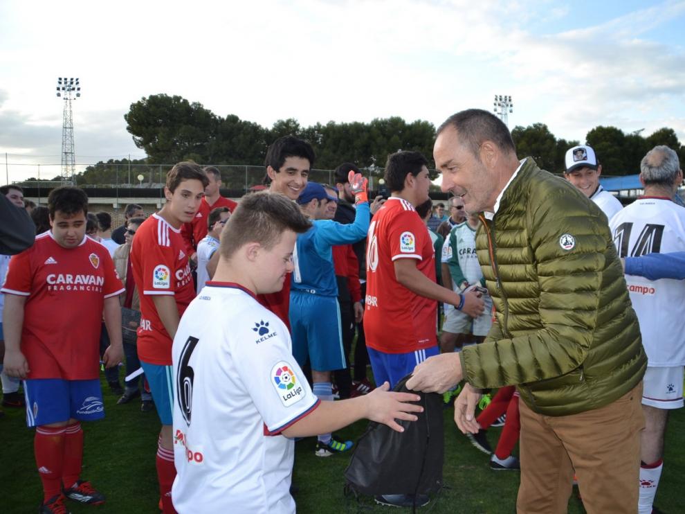 Los equipos Genuine de Huesca y Zaragoza se enfrentaron en una gran jornada