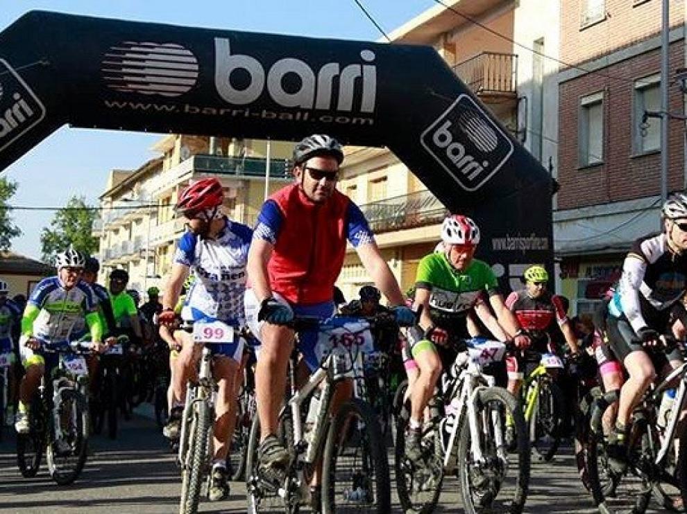 La carrera de BTT contra el cáncer de Grañén pasa al 8 de junio